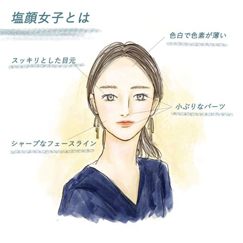 塩顔一重|塩顔女子の13の特徴やメイク・髪型・ファッション！。